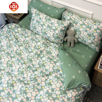 气质淑女风田园小碎花小清新棉棉 单双人床单被套床上四件套床品套装 三维工匠