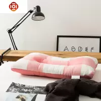 无印水洗棉枕水洗棉羽丝绒枕头枕芯纤维枕头单人枕保健枕48x74cm 三维工匠