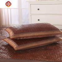 夏季凉枕头成人学生麻将凉席枕头片枕套夏天竹枕片单人凉枕垫枕芯 三维工匠