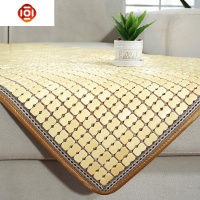 夏季麻将沙发垫坐垫凉垫凉席防滑巾罩套竹全包全盖夏天款欧式定做 三维工匠凉席/凉枕