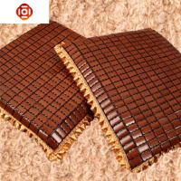 夏季麻将竹垫子凉席防滑加厚海绵软沙发办公椅坐垫学生板凳子椅垫 三维工匠