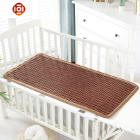 婴儿床席麻将凉席儿宝宝透气床夏季竹垫子幼儿园儿童竹席定做 三维工匠