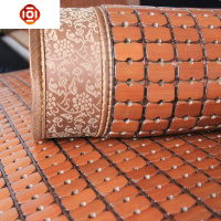 麻将席1.5米床席夏季折叠麻将凉席学生单双人床垫1.8m床竹席 三维工匠