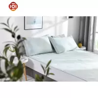 汉方加粗冰丝席1.5m1.8米床双人软席凉席三件套夏季空调 三维工匠凉席/凉枕