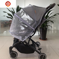 婴儿车蚊帐全罩式通用加密高景观手推车蚊帐宝宝伞车蚊帐夏天 三维工匠