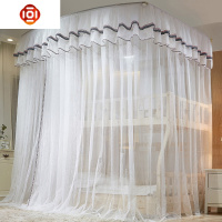 家用上下铺双人母子床双架床上下床蚊帐子母床蚊帐下铺1.5米1.2m 三维工匠