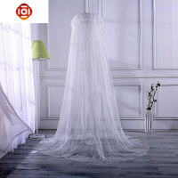 儿童床蚊帐配套升降调节落地蚊帐蝴蝶结宫廷婴儿蚊帐杆落地式 三维工匠
