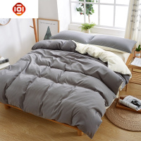 棉床单四件套棉被套床上用品学生宿舍三件套简约床品套件 三维工匠