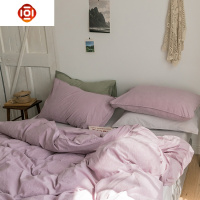 大学床上三件套宿舍单人学生上下铺网红款床单棉四件套被套棉 三维工匠