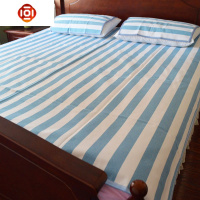 [传统帆布]特厚帆布凉席可机洗加厚亚麻夏天棉老粗布床单单件 三维工匠