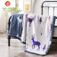 夏被薄被子空调被可水洗夏凉被棉学生宿舍单人双人夏季春秋被 三维工匠