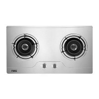 万家乐JZY-A2C燃气灶煤气双灶液化气嵌入台式不锈钢大火力猛火