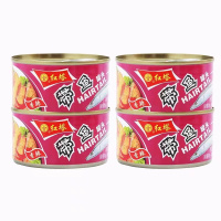 红塔香辣带鱼方便速食即食下饭菜餐桌110g*4罐