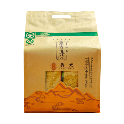 东方亮山西特产广灵小米 1.96kg真空包装食用小米粥杂粮