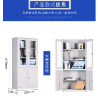 顶鸿DH-5693文件柜办公柜钢制铁皮柜储物柜资料柜财务凭证柜档案柜大器械文件柜