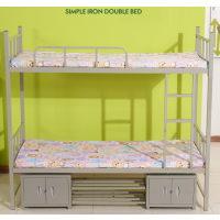 顶鸿DH-5724上下铺铁床高低床员工宿舍双层床学生高低床储物柜