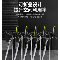 顶鸿DH-Y0106培训椅带写字板折叠椅子办公室职员会议椅带轮子烤漆款无桌板