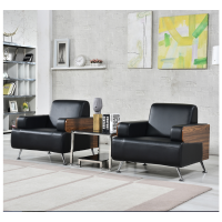 顶鸿DH-Y0209办公沙发现代简约办公室沙发茶几组合商务会客沙发办公沙发 单人位(进口西皮)