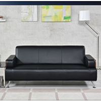 顶鸿DH-Y0212办公沙发现代简约办公室沙发茶几组合商务会客沙发办公沙发 两人位(加厚牛皮)