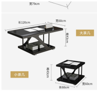 顶鸿DH-Y0222办公沙发商务办公室沙发休闲沙发接待会客办公沙发茶几组合简约时尚创意现代 小茶几