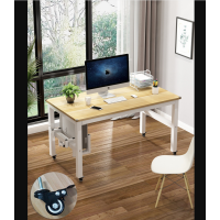 顶鸿DH-HY035简易可移动台式办公桌电脑桌极简书桌写字台餐桌带轮1.5*0.6*0.75