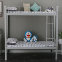 顶鸿DH-HY0504钢制双层床宿舍公寓床上下铺员工高低铁床铁架子床学生双人床2000*1200mm