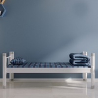 顶鸿DH-HY0515带护栏钢制床型材床成人工地床 加厚单层床长2000*宽1500mm