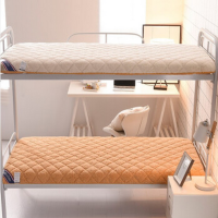 顶鸿DH-HY0498加绒加厚可折叠高低床正反两用垫被 羊羔绒保暖床垫[厚度10cm左右] 90*200cm