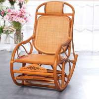 顶鸿DH-HY0831天然藤椅摇椅逍遥椅真藤编老人摇摇椅躺椅午休睡椅阳台懒人腾椅休闲椅