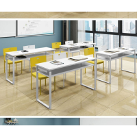 顶鸿DH-HY0865-1培训桌长条桌培训桌椅简约现代会议桌拼桌学生组合课桌椅 双层培训桌 600*400*750