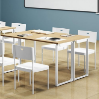 顶鸿DH-HY0869培训桌长条桌培训桌椅简约现代会议桌拼桌学生组合课桌椅 单层培训桌 1800*400*750