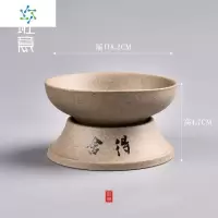 景德镇茶漏茶滤舍得粗陶茶叶过滤网创意泡茶器茶滤器架茶具配件 三维工匠 玻璃茶漏(EE款)