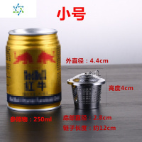 304不锈钢茶叶过滤器调味球包煲汤球茶包茶漏居家泡茶茶具 三维工匠 304特大号(内直径8.8cm)