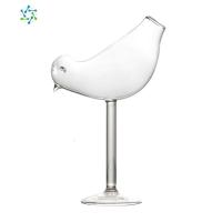 小鸟酒杯创意玻璃酒杯分子烟熏酒杯个性杯子网红鸡尾酒杯高脚酒杯 三维工匠 [小鸟杯]200