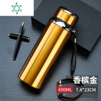 三维工匠保温杯女男士316不锈钢水杯大容量户外便携1000ml刻字定制印logo