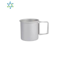 三维工匠户外露营折叠水杯 便携式超轻铝合金野营杯子 咖啡杯 茶杯 马克杯