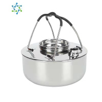 三维工匠2022新款 户外烧水壶野营手冲壶野餐卡式炉煮水壶便携式露营茶壶