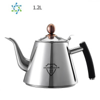 三维工匠食品304不锈钢烧水壶泡茶专用电磁炉平底单壶户外燃气电陶炉茶壶户外烧水壶