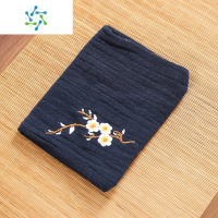 三维工匠宇轩 棉麻茶巾吸水加厚养壶茶布毛巾刺绣茶台茶布茶艺茶具桌抹布茶具