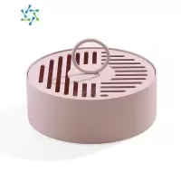 三维工匠防火蚊香盘托家用创意带盖防烫香炉熏香架子支架大号蚊香盒接灰盘茶具