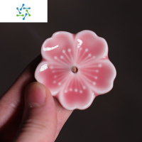 三维工匠线香沉香檀香香插 创意陶瓷日式香立小梅花/樱花家用室内香炉香座茶具