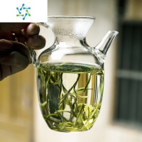 三维工匠加厚耐热玻璃茶具仿宋龙井壶公道杯过滤茶海仿古绿茶器分茶器执壶茶具