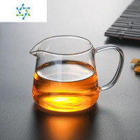 三维工匠耐热玻璃公道杯茶漏套装加厚玻璃公杯茶海带过滤网分茶器茶道配件茶具