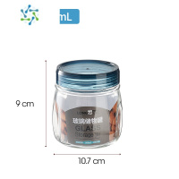 三维工匠密封玻璃罐子泡酒泡菜坛子茶叶蜂蜜空收纳盒储存带盖玻璃瓶茶具