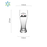三维工匠asahi加厚朝日扎啤杯日料店专用杯一番榨麒麟扎啤杯超大1L啤酒杯 朝日收腰285ml