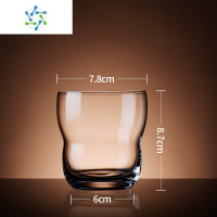 三维工匠玻璃精酿啤酒杯大容量家用扎啤杯商用定制创意喝酒杯子500ml 8号-手工葫芦矮杯280ml