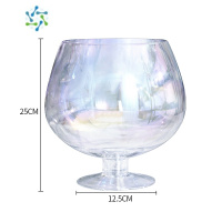 三维工匠英雄杯超大酒杯大号酒杯型鱼缸特大号红酒杯大容量高脚巨型啤酒杯 7000毫升(炫彩款)
