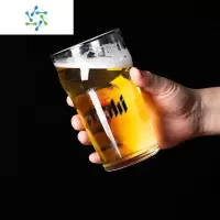 三维工匠日式朝日啤酒杯料理店专用喝酒杯子Asahi酒杯家用玻璃杯商用 朝日品脱啤酒杯