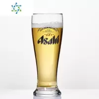 三维工匠青岛啤酒杯百威酒杯朝日扎啤杯柏龙杯子大容量黑啤杯定制logo刻字 朝日啤酒杯