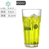 三维工匠卡扣杯子鸡尾酒卡扣杯创意个性酒杯玻璃杯卡扣啤酒杯扎啤杯饮料杯 八角卡扣杯(送卡扣)